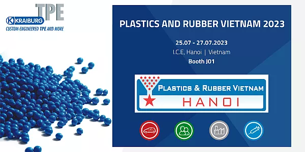 KRAIBURG TPE、Plastics and Rubber Vietnam 2023でサスティナブルTPEイノベーションを展示